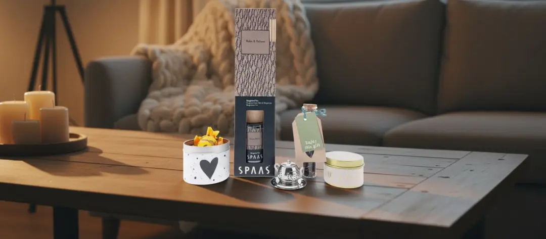 Spaas Geurstokjes Bergamot Cadeauset - Geurkaars & Zeep