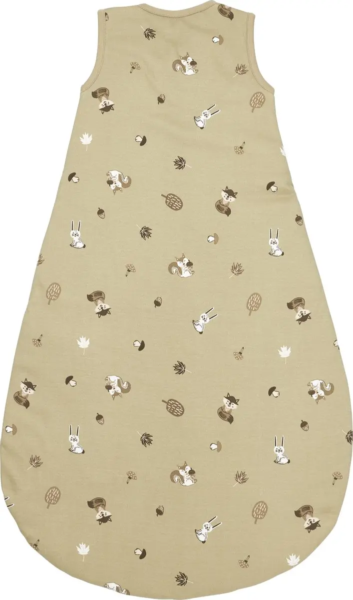 Meyco Baby Forest Animals Slaapzak - 98cm - 2.5 TOG - Sand