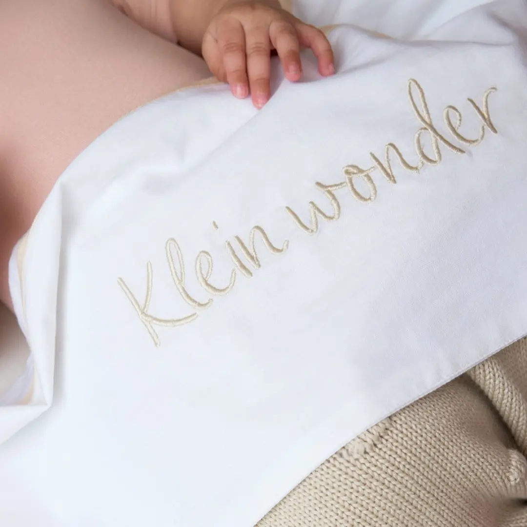 Meyco Baby Wieg Laken Soft Sand 75x100cm