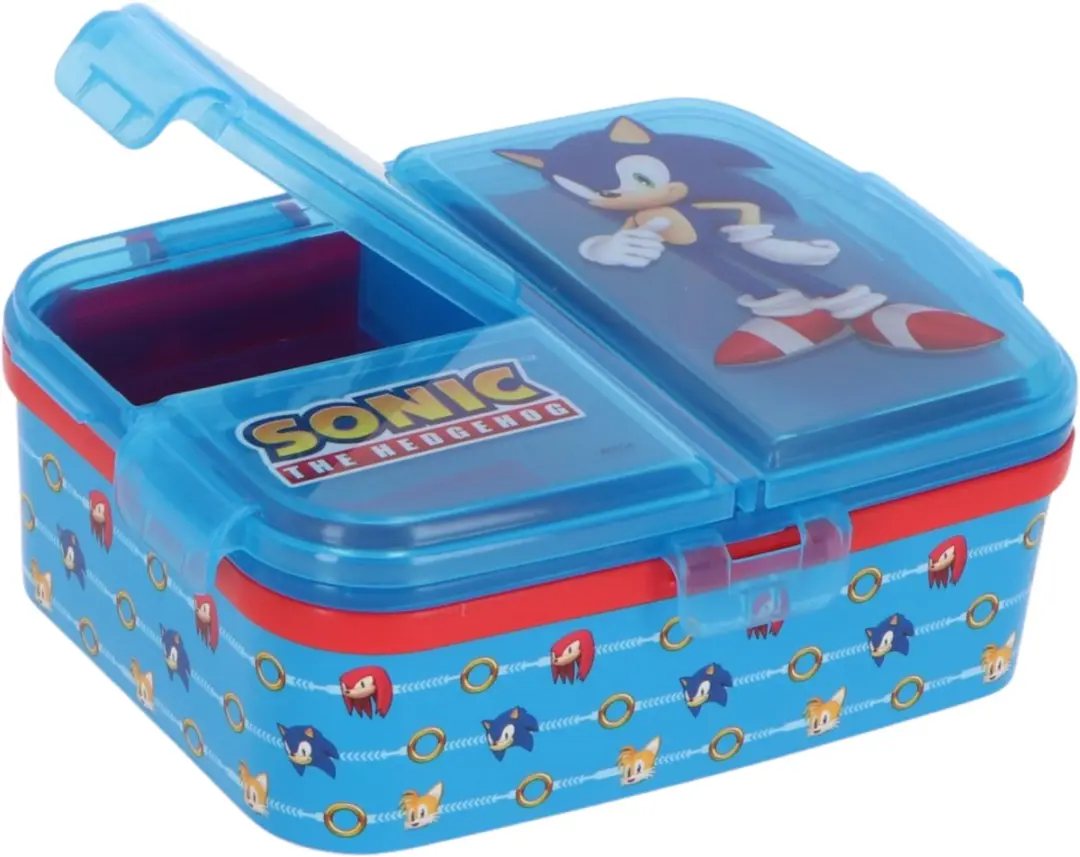 Sonic Lunchset - Drinkfles & Lunchbox Meerkleurig