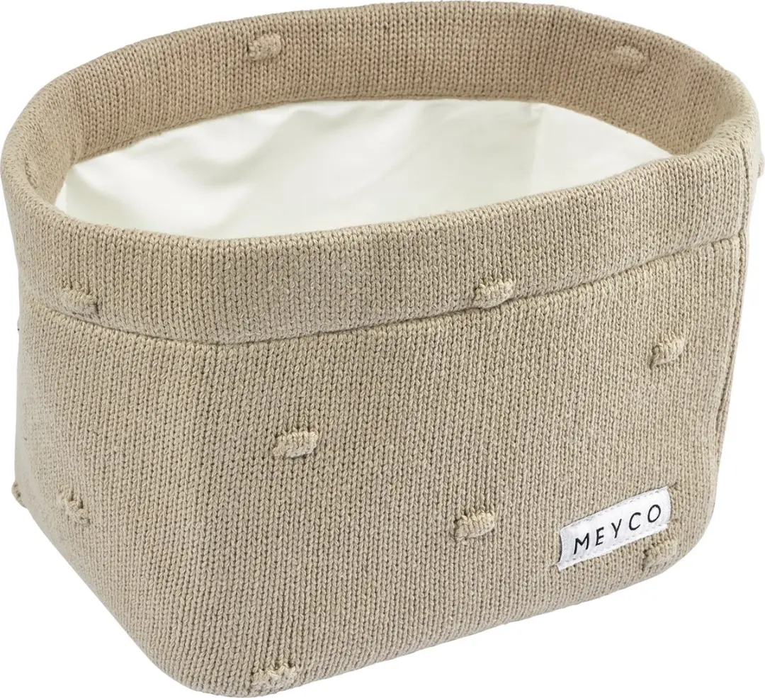 Meyco Baby Mini Knots Commodemandje 5L - Sand