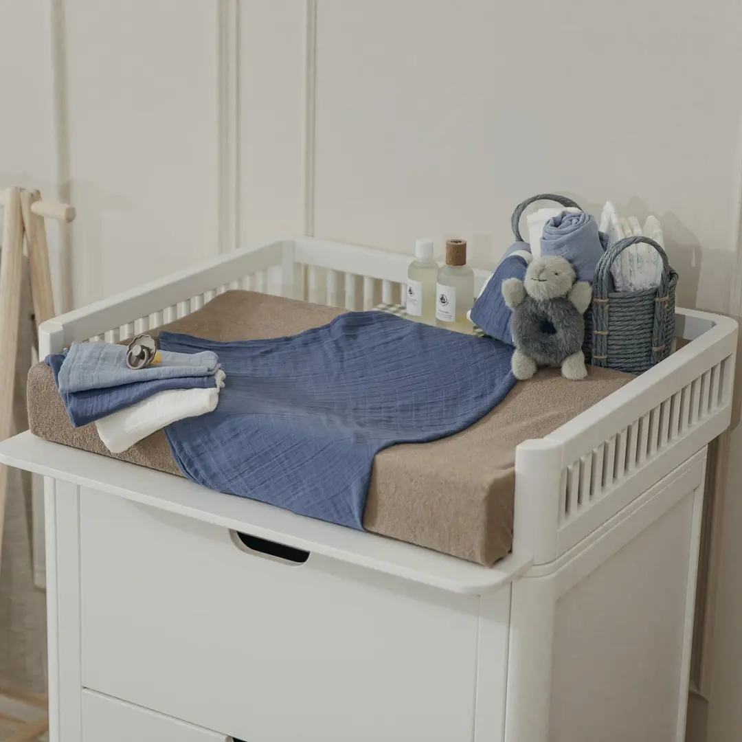 Meyco Baby Uni Hydrofiele Swaddles 120x120cm - 2 Stuks