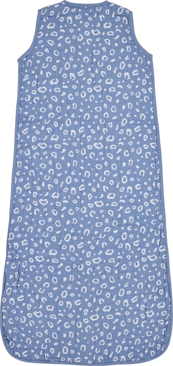 Meyco Bubbles Hydrofiele Babyslaapzak - 90cm - Denim