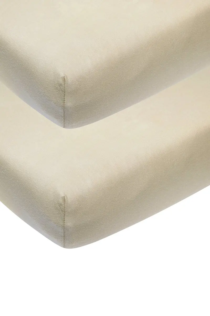 Meyco Baby Uni Hoeslaken Co-Sleeper 2 Stuks