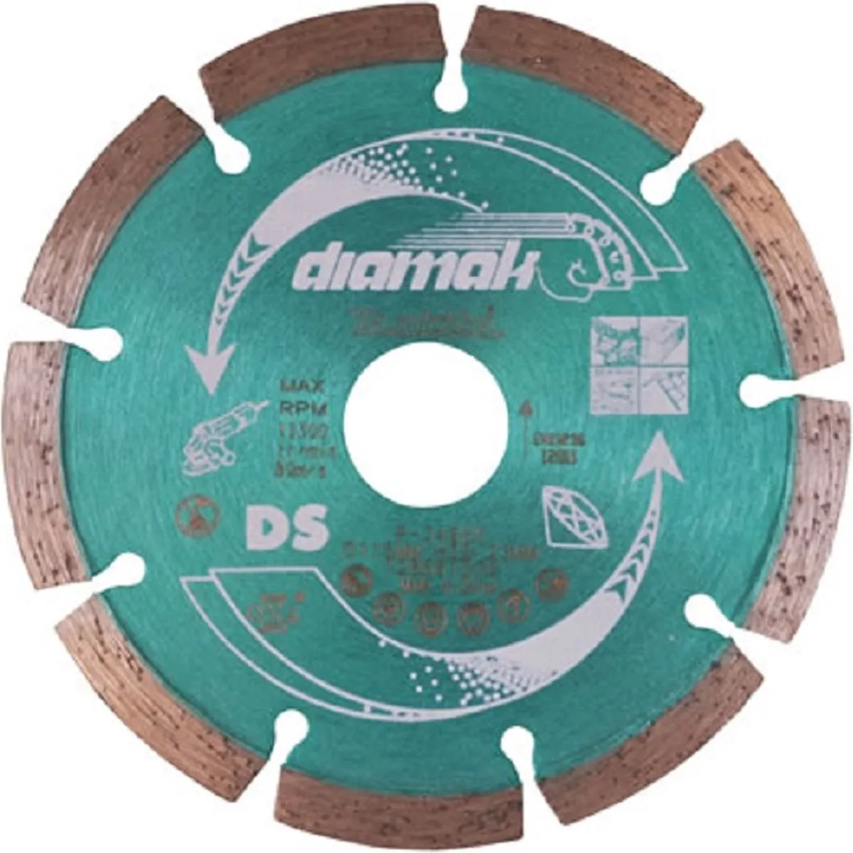 Makita D-61123 Diamantdoorslijpschijf 115mm