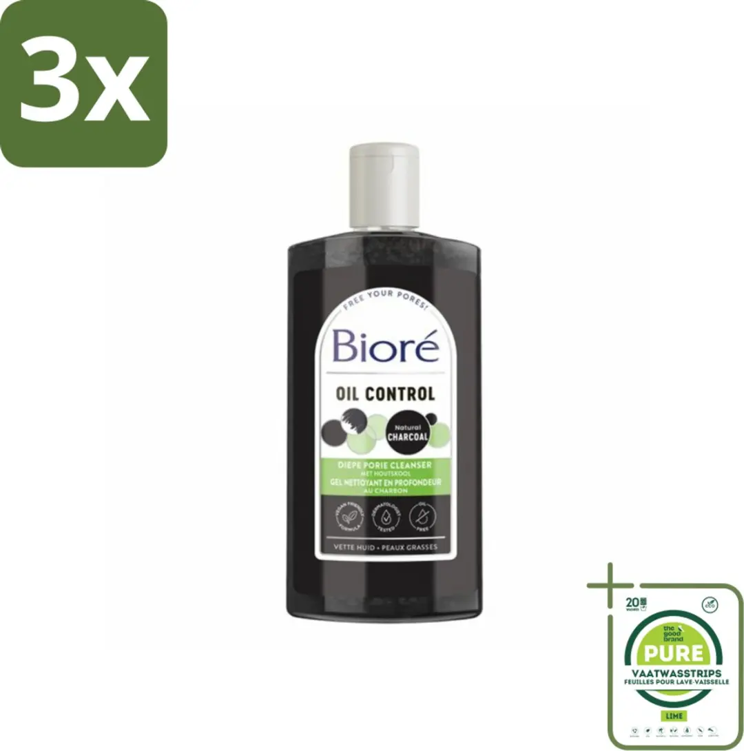 Bioré Houtskool Reinigingsgel 200ml