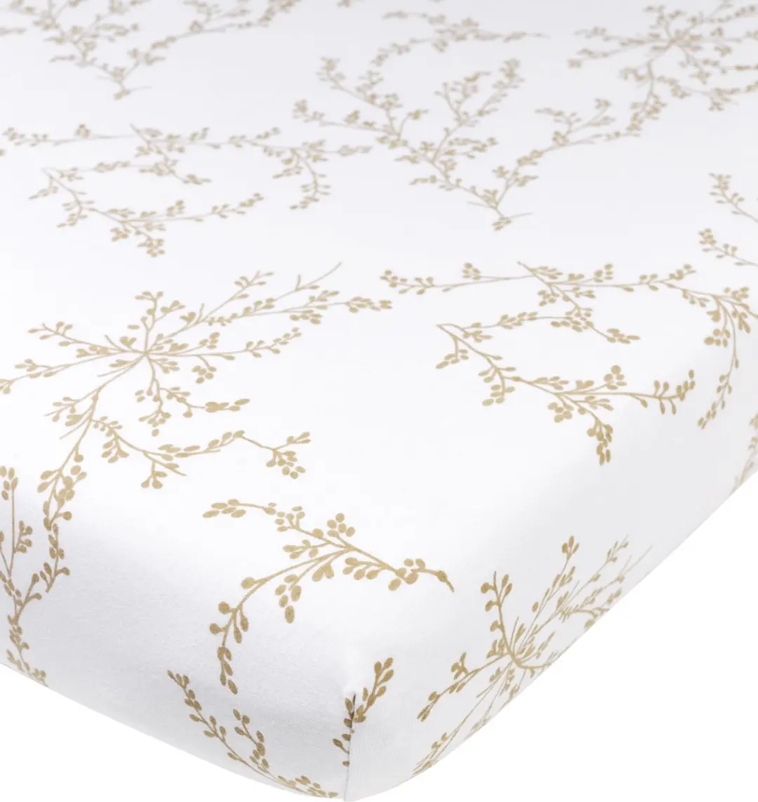 Meyco Baby Branches Hoeslaken Ledikant 60x120cm