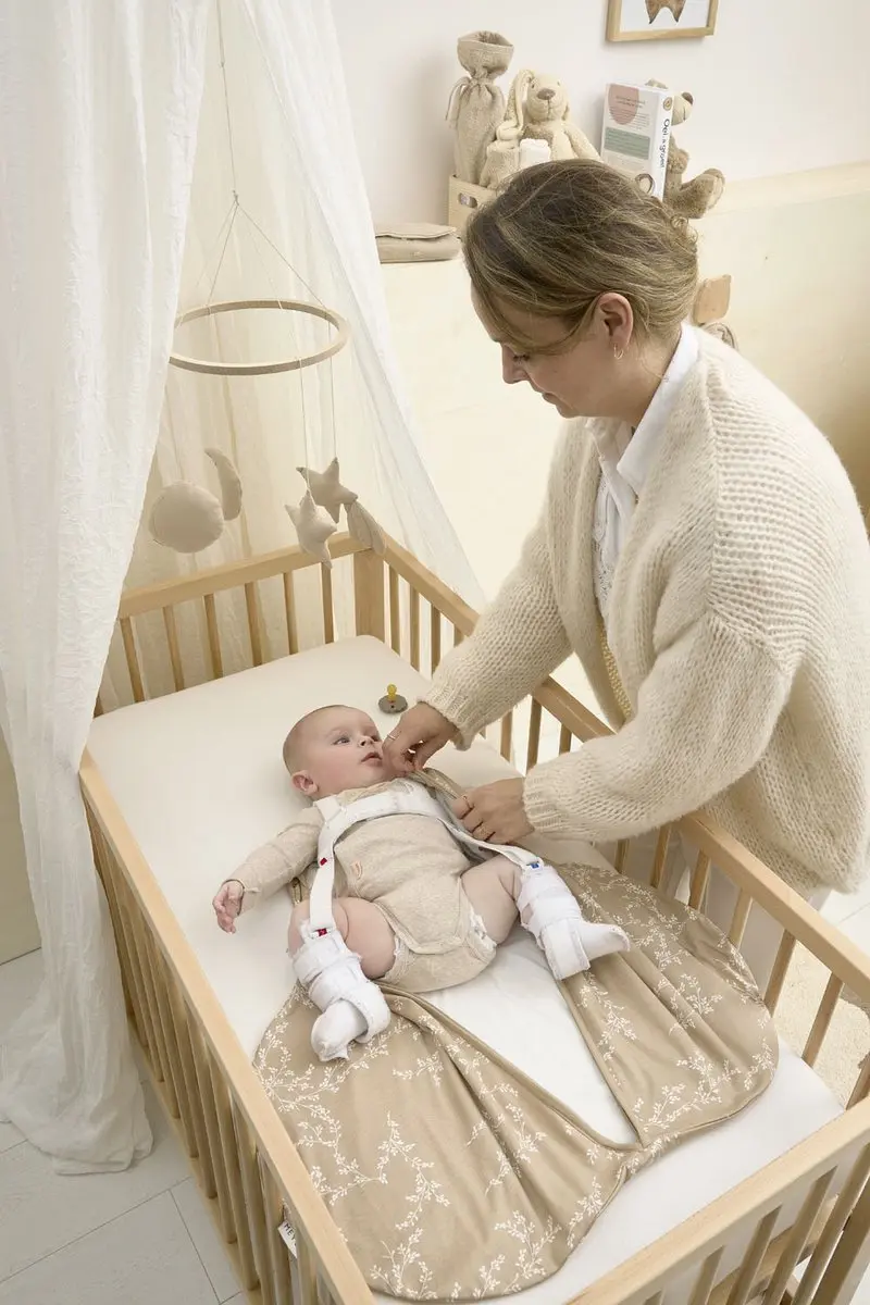Meyco Baby Branches Slaapzak Heupdysplasie 70cm - 0.5 TOG