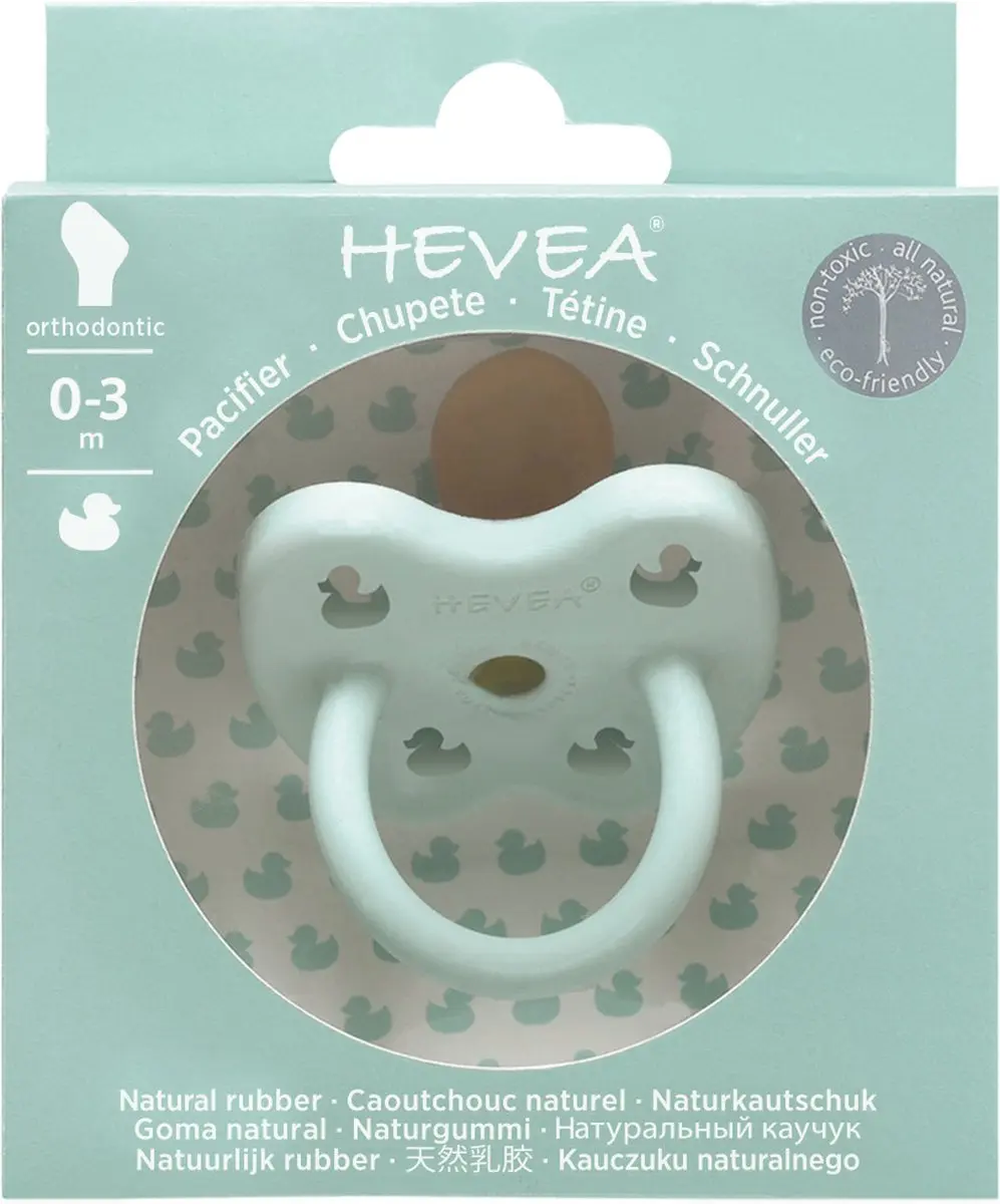 Hevea Dental Speen Orthodontisch Mellow Mint 0-3 Mnd