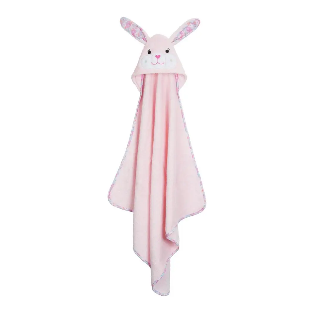 Zoocchini Baby Badcape Beatrice the Bunny - Roze