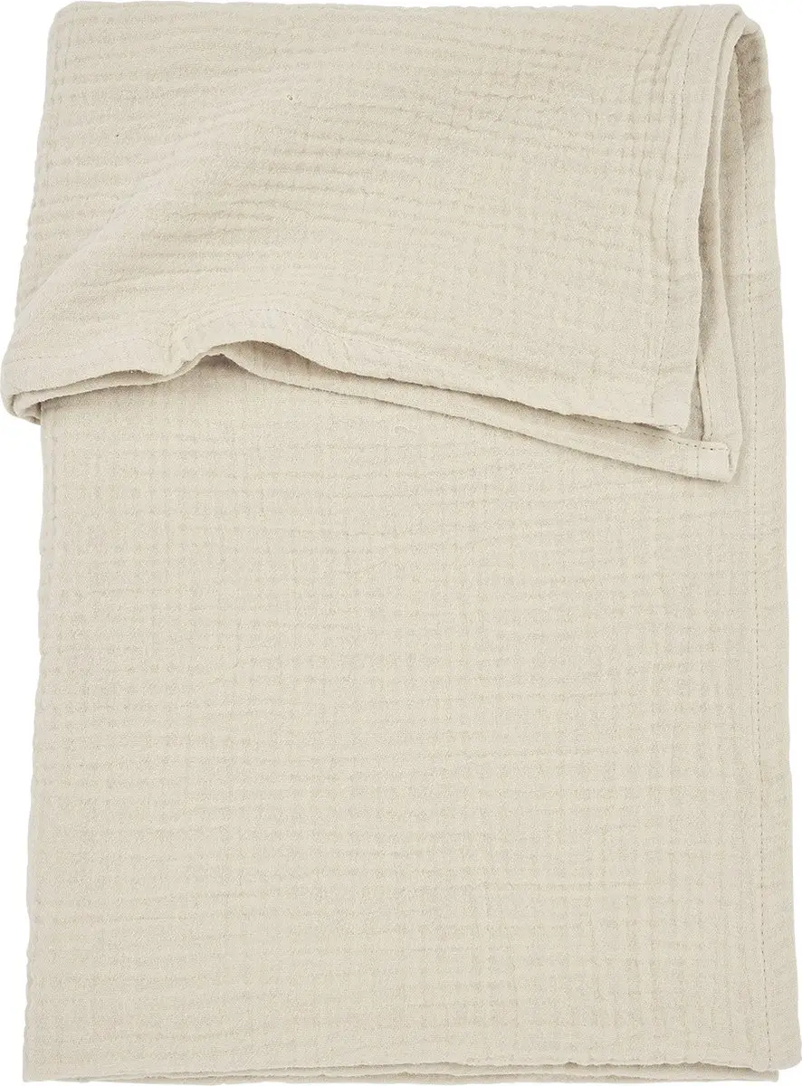 Meyco Baby Uni Ledikantlaken Soft Sand 100x150cm