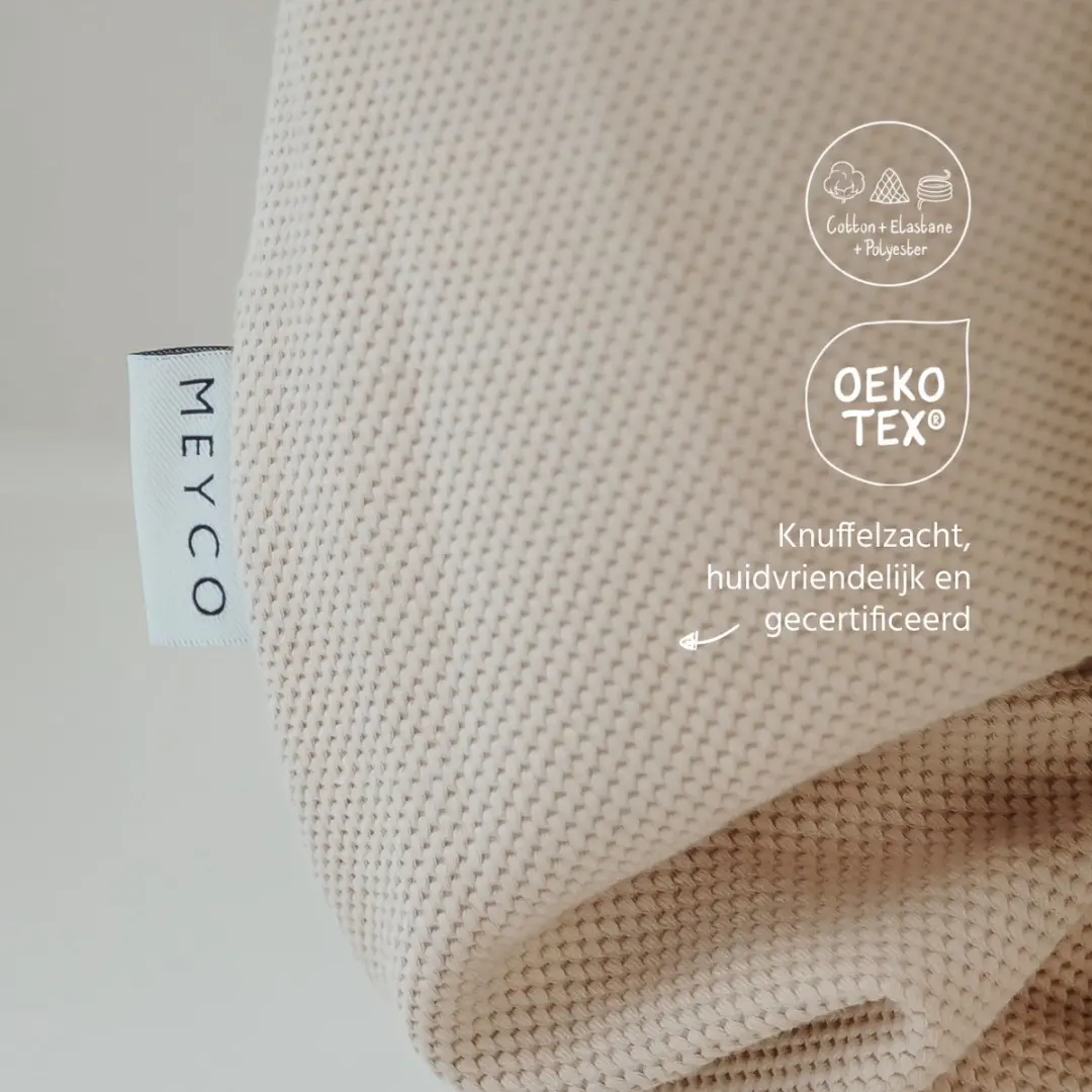 Meyco Baby Studio Collection Slaapoverall Jumper 80cm - Sand