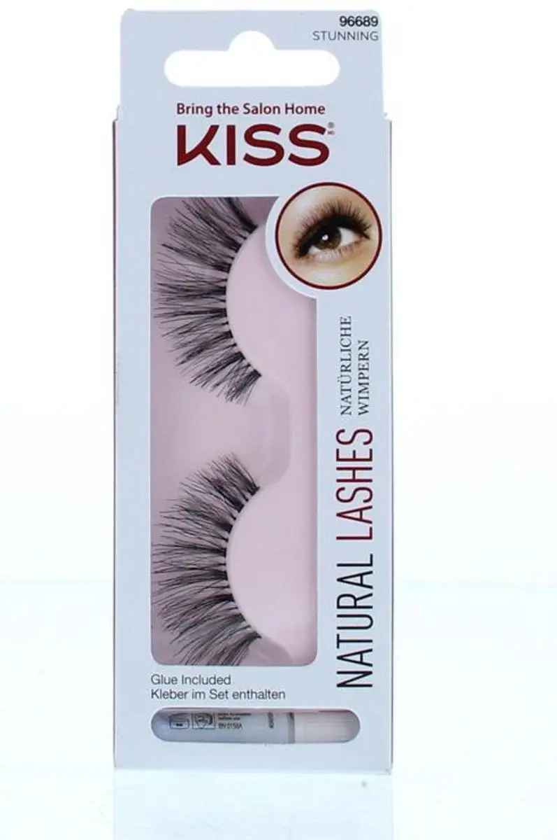 Kiss Kunstwimpers Natural Stunning