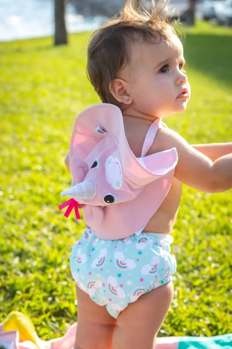 Zoocchini UV Zwemluier & Zonnehoedje Allie the Alicorn M - 2 Stuks