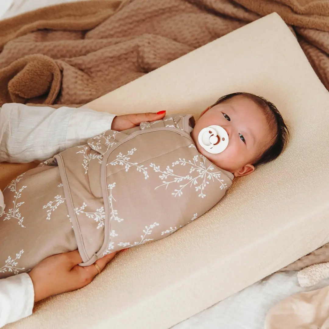 Meyco Baby Uni Aankleedkussenhoes - 2 Stuks 50x70cm - Soft Sand - afbeelding 6 van 6