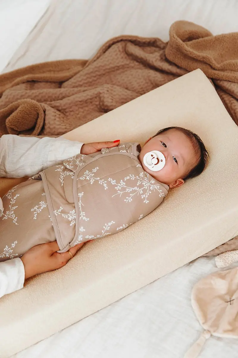 Meyco Baby Uni Aankleedkussenhoes - 2 Stuks 50x70cm - Soft Sand