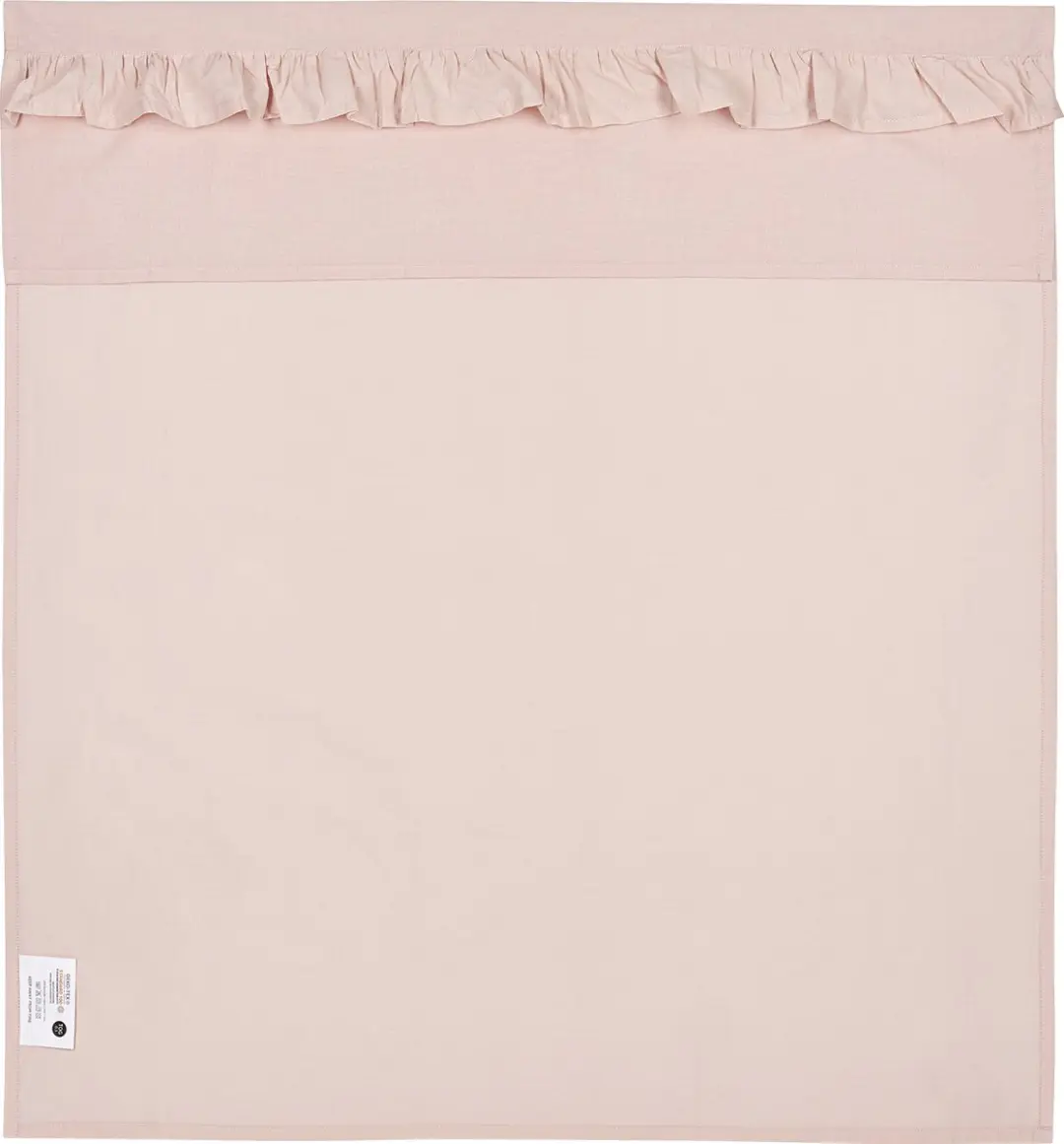Meyco Baby Ruffle WiegLaken 75x100cm - Soft Pink