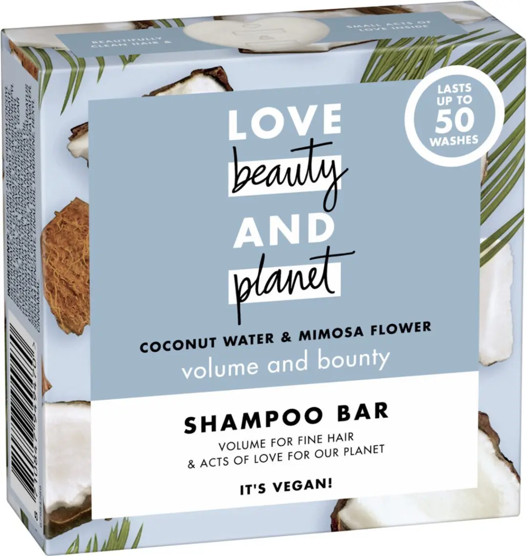 Love Beauty and Planet Shampoo Bar Coconut Water & Mimosa Flower - 3 Stuks