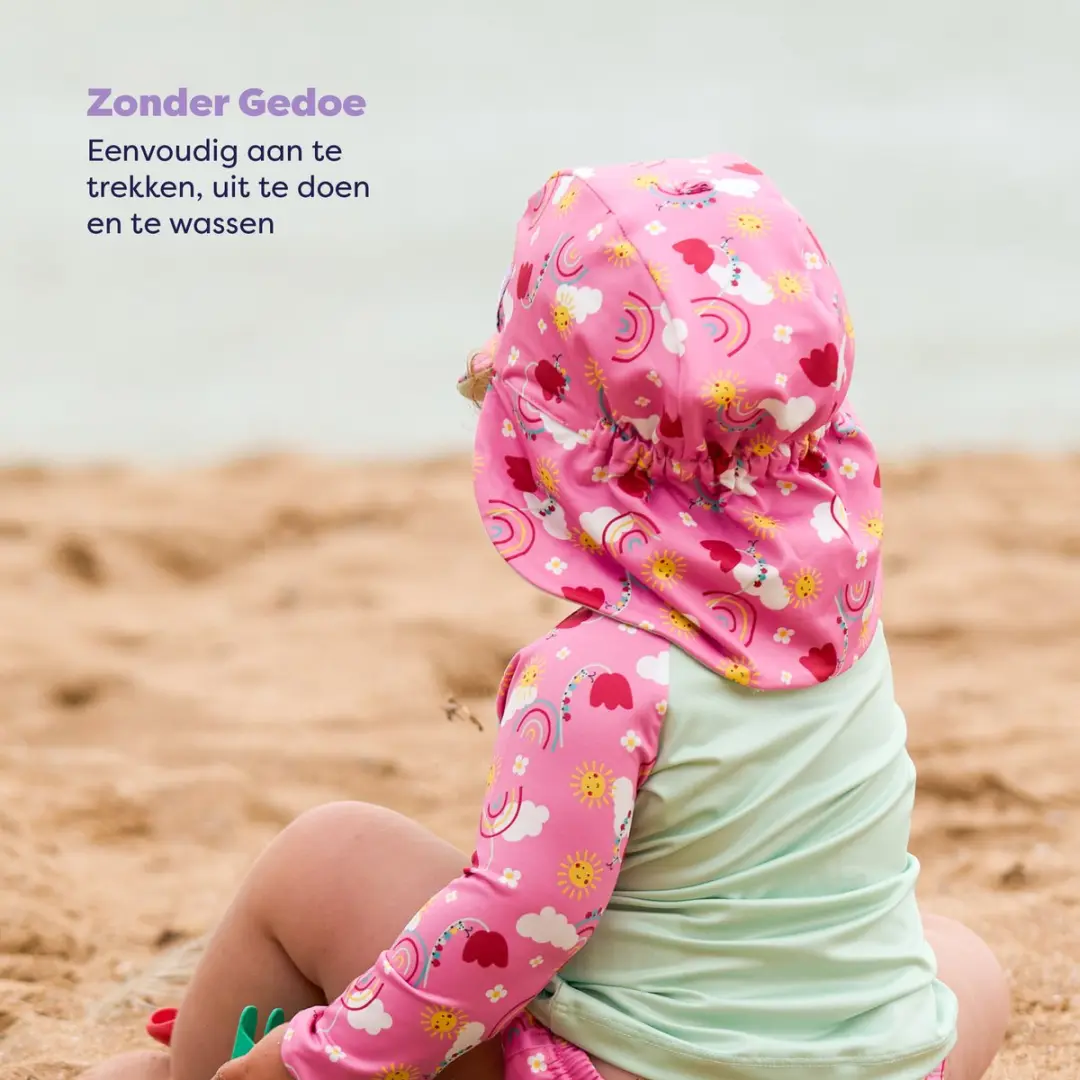 Bambino Mio Happy Days Zwemset 3-delig - UV-shirt & hoed