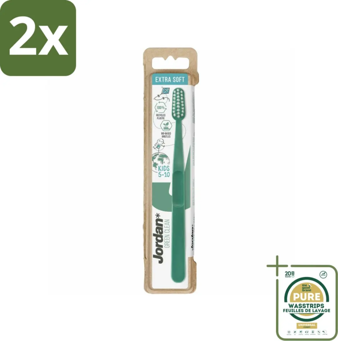 Jordan Green Clean Tandenborstel Extra Soft