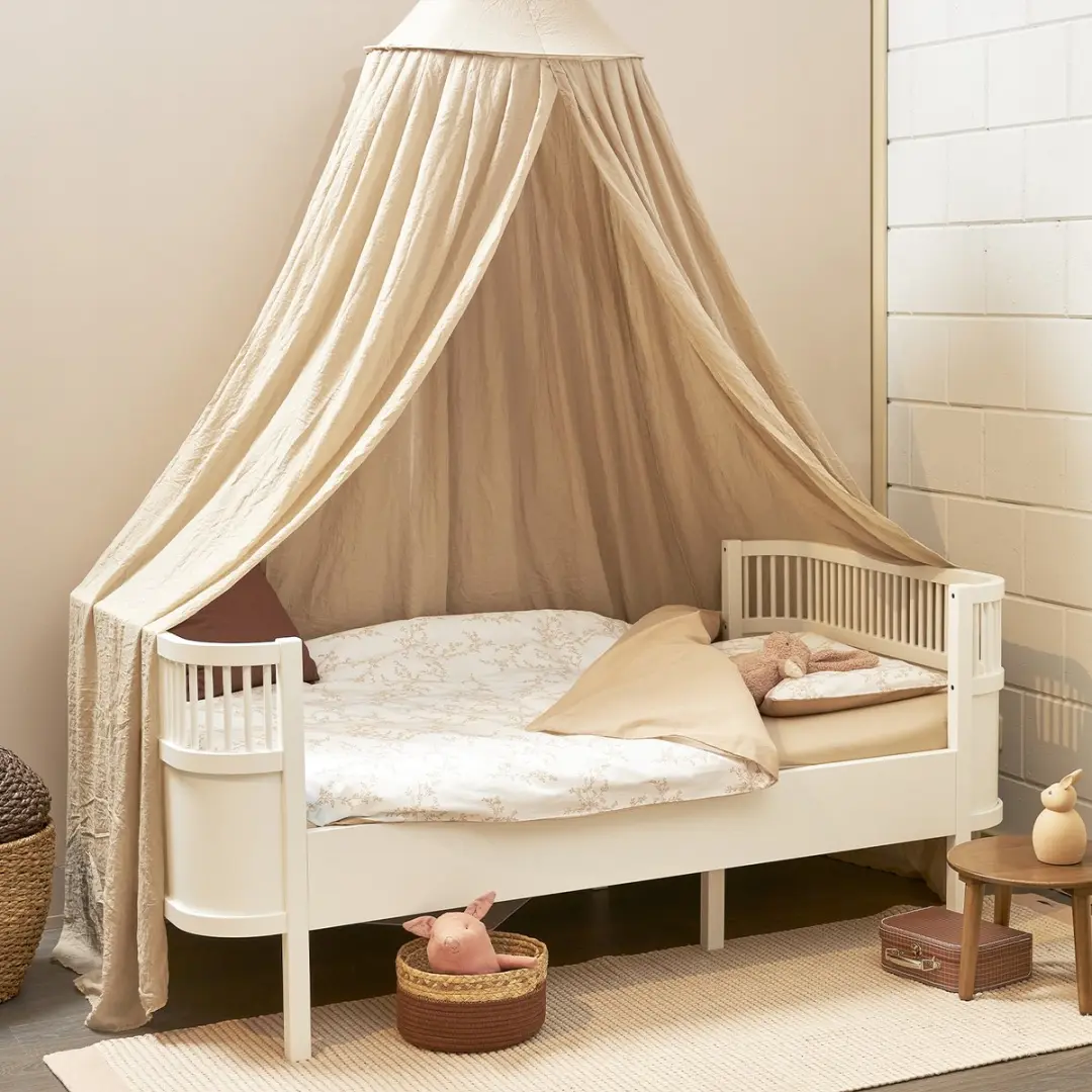 Meyco Baby Branches Dekbedovertrek Junior 120x150cm - Sand