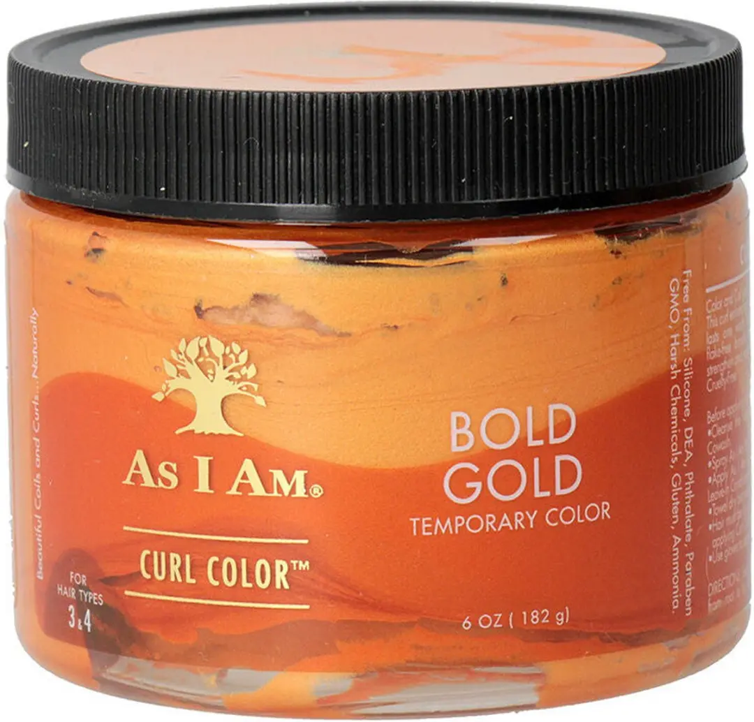 As I Am Curl Color Bold Gold - 182g