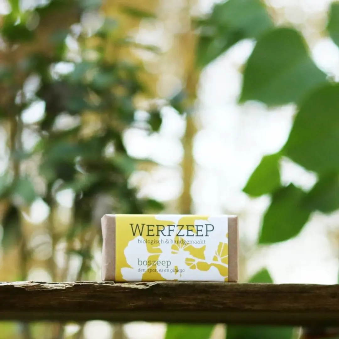 Werfzeep Boszeep 100g - Vegan - Aardse Dennengeur