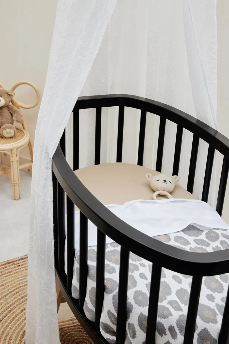 Meyco Baby Lace Ledikantlaken 100x150cm - Wit - 0.3 TOG