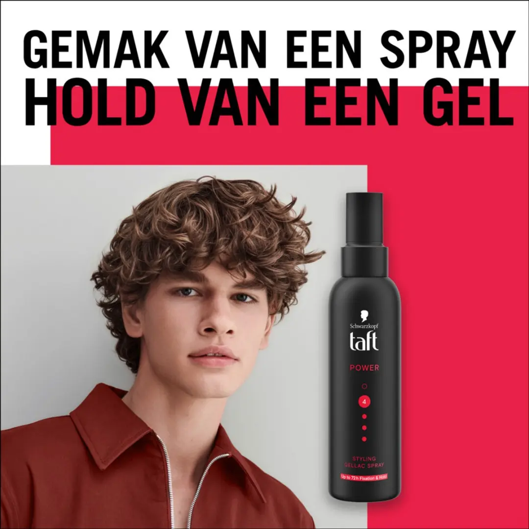 Taft Power 4 Styling Gel Spray 450ml - 3 Stuks
