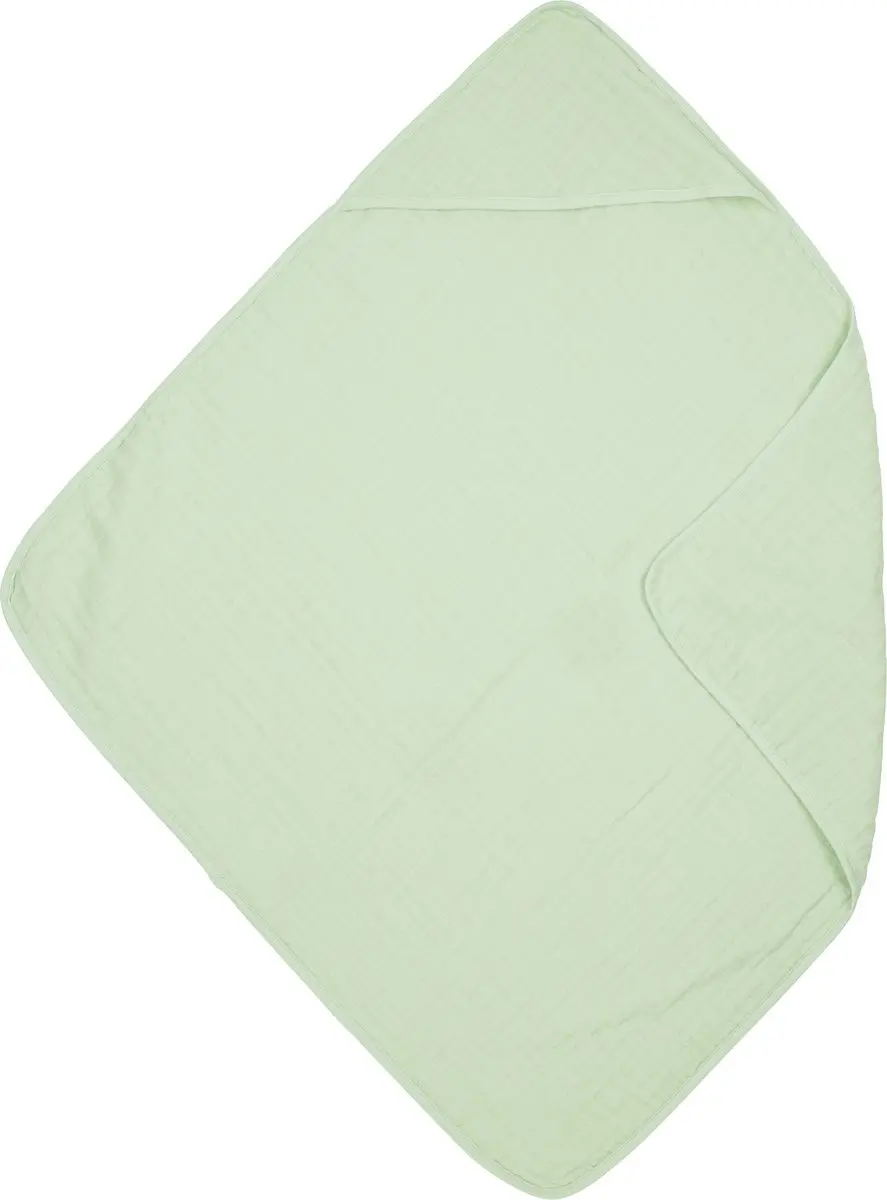 Meyco Baby Uni Badcape Soft Green 80x80cm