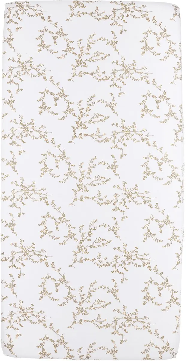 Meyco Baby Branches Hoeslaken Co-sleeper Sand - 50x90cm