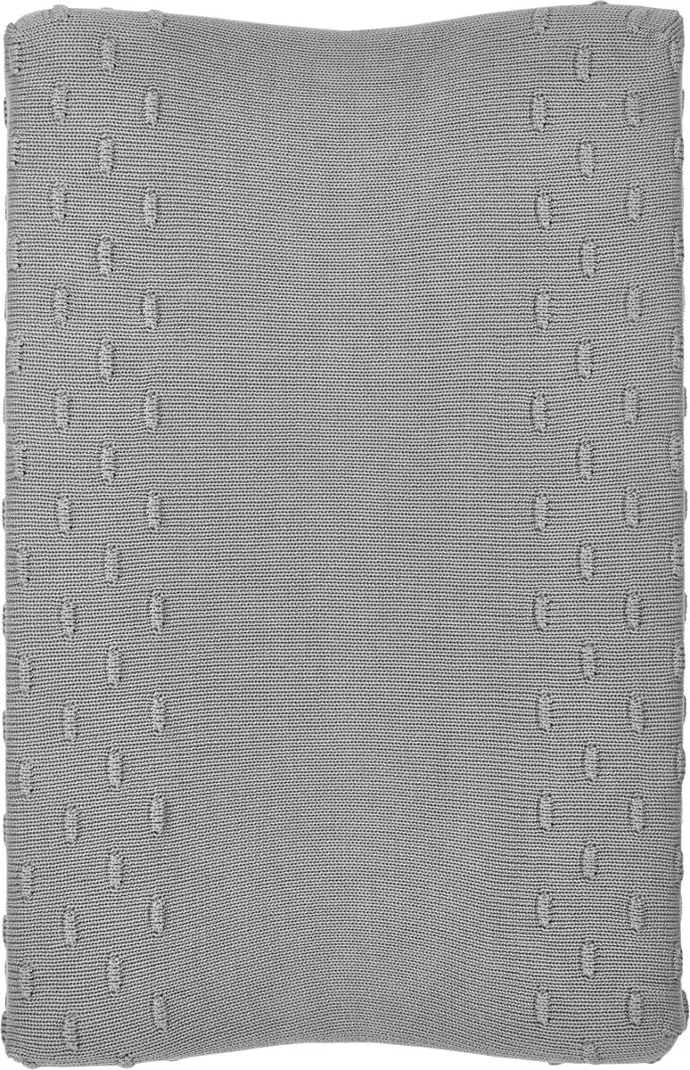 Meyco Baby Knots Aankleedkussenhoes 50x70cm - Grijs