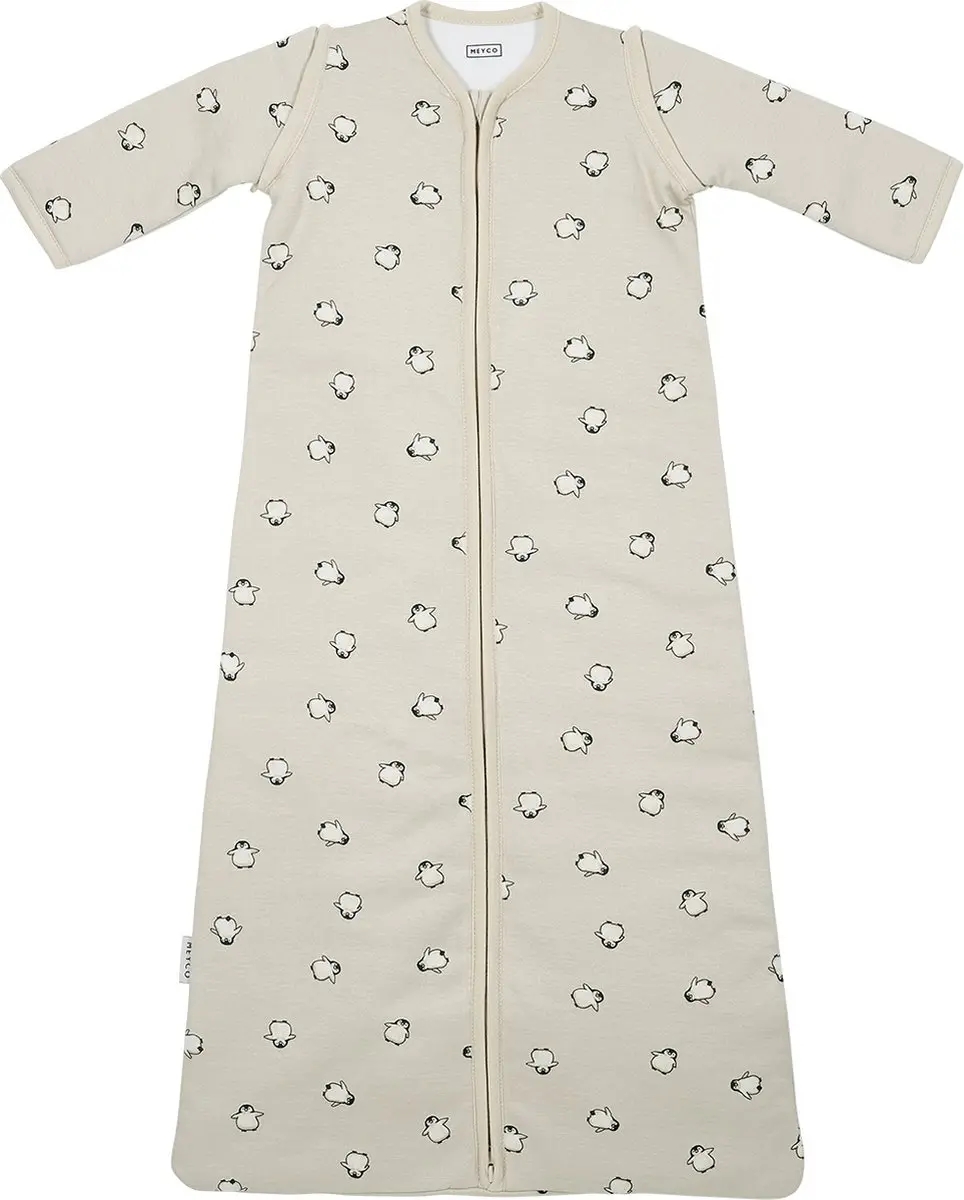 Meyco Baby Penguin Slaapzak 110cm - 2.5 TOG - Soft Sand