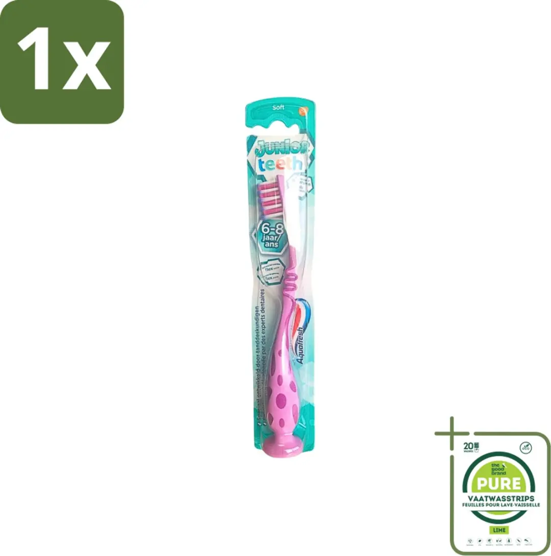 Aquafresh Junior Teeth Tandenborstel 6-8 Jaar