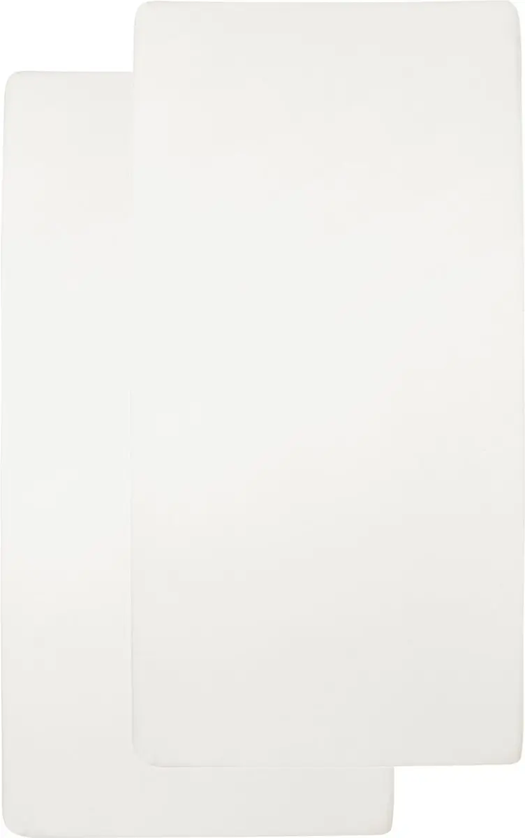 Meyco Baby Uni Hoeslaken Co-Sleeper 2 Stuks - 50x90cm