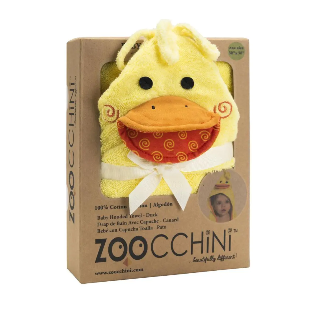 Zoocchini Badcape Puddles the Duck - 75x75cm