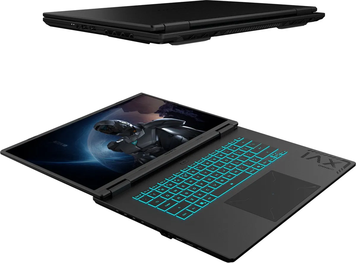 GIGABYTE GAMING A16 3VHK3EE893SH - Gaming Laptop - 16 inch - RTX 5060 - Ryzen 7 - 16GB/512GB