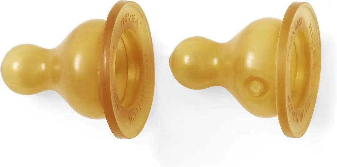 Hevea Standard Neck Babyfles Speentjes Medium Flow