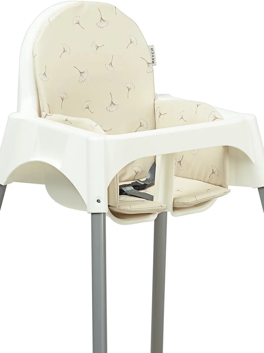 Meyco Baby Ginkgo IKEA Stoelverkleiner Soft Sand