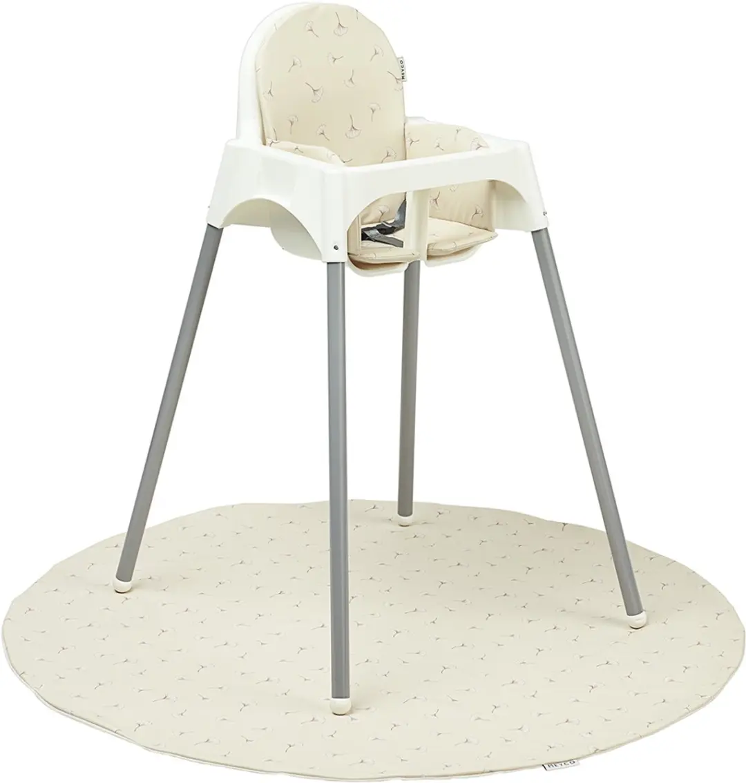 Meyco Baby Ginkgo IKEA Stoelverkleiner Soft Sand