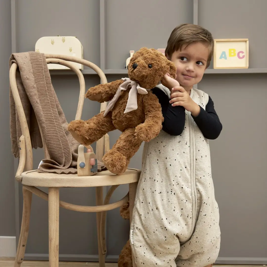 Meyco Baby Rib Mini Spot Slaapoverall - 92cm - 2.0 TOG - afbeelding 6 van 6