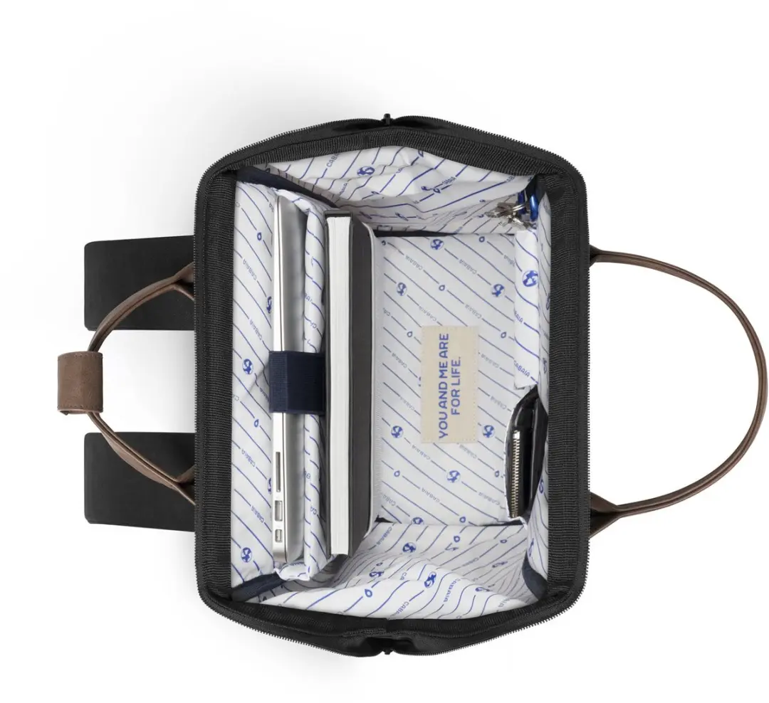 Cabaïa Adventurer Bag Medium - 13 inch - Zwart - afbeelding 6 van 6
