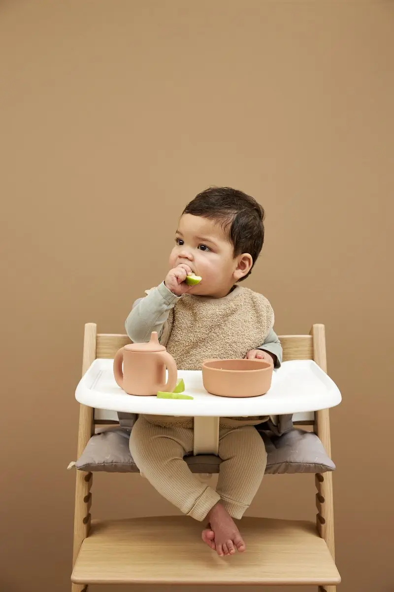 Meyco Baby Uni Slab 3-pack - Badstof - Offwhite/Sand/Toffee