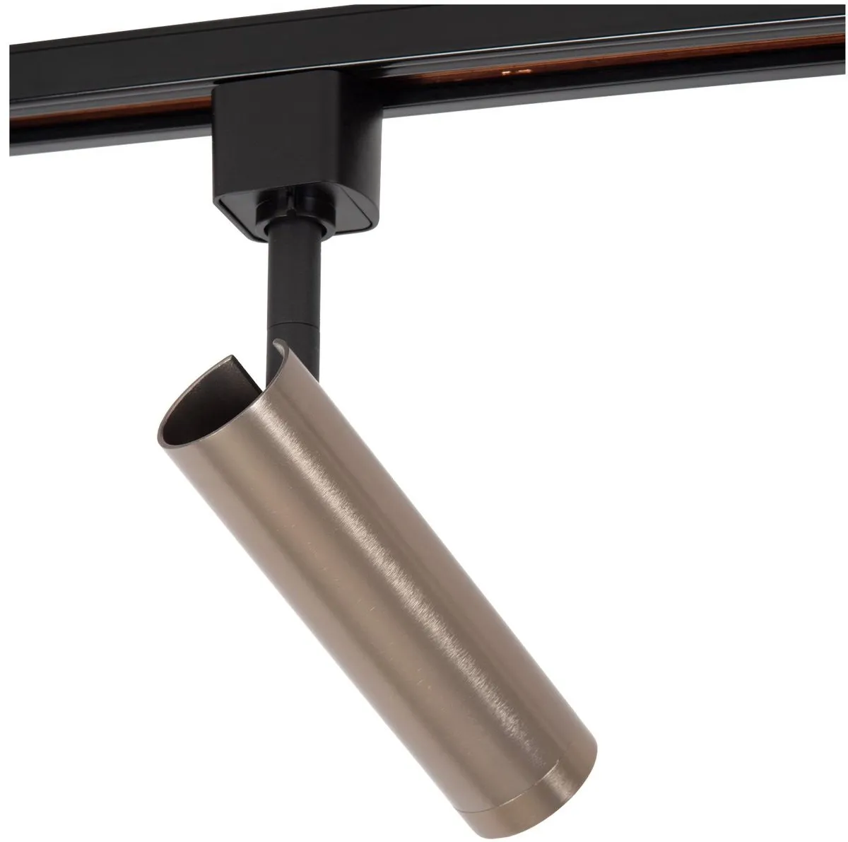 Lucide TRACK GRADO Railspot 1-fase Railverlichting GU10 - Grijs ijzer