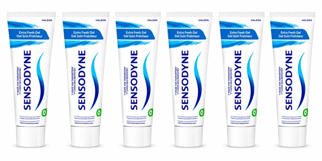 Sensodyne Extra Fresh Gel Tandpasta 6x75ml