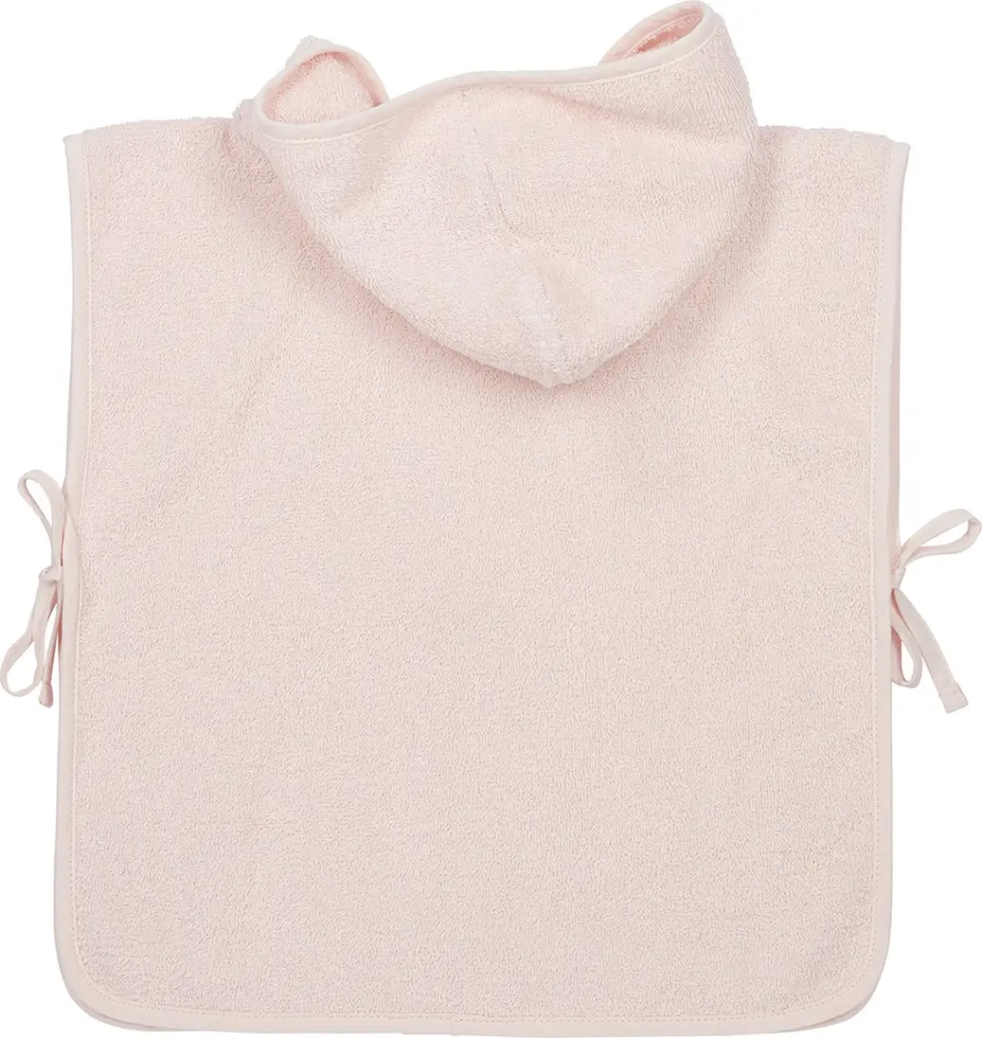 Meyco Baby Uni Badponcho - Soft Pink - 1-3 jaar