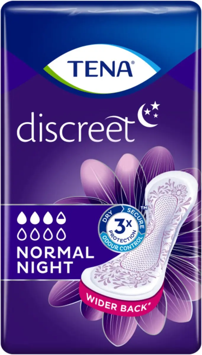 TENA Discreet Normal Night - 60 Stuks
