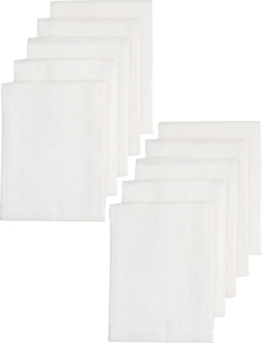 Meyco Baby Uni Hydrofiele Doeken 10 Stuks