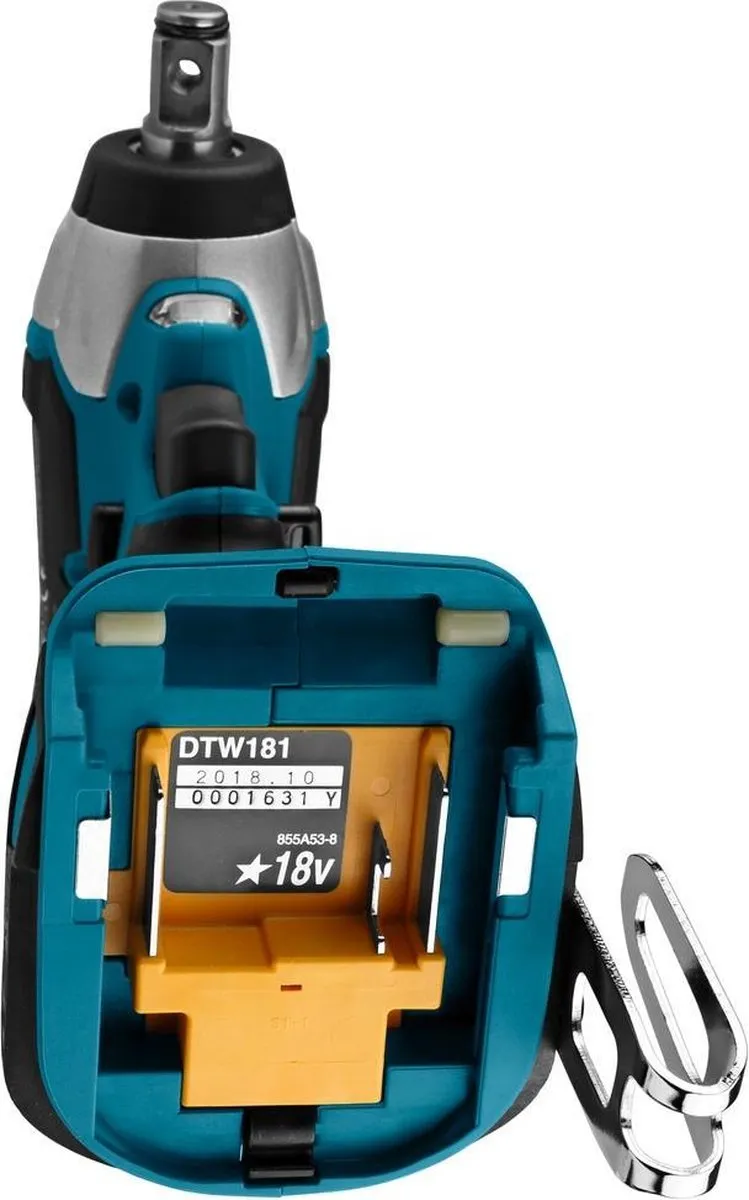 Makita DTW181ZJ Slagmoersleutel 1/2" - 3600 Slagen/min - Mbox