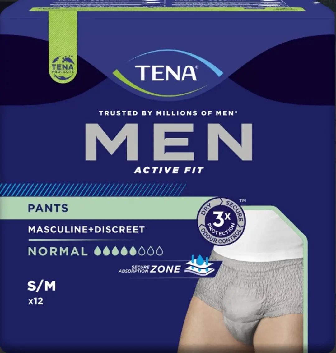 TENA Men Active Fit Pants S/M